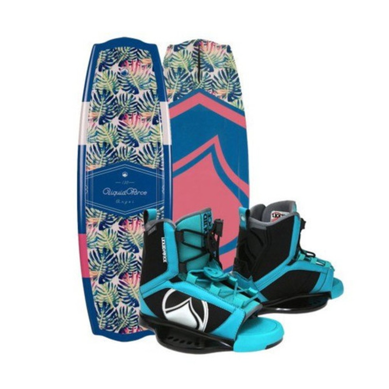 Liquid Force Angel Wakeboard w/ Plush Bindings 2019