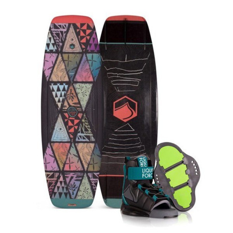 Liquid Force Fury Kid’s Wakeboard w/ Rant Boots 2020