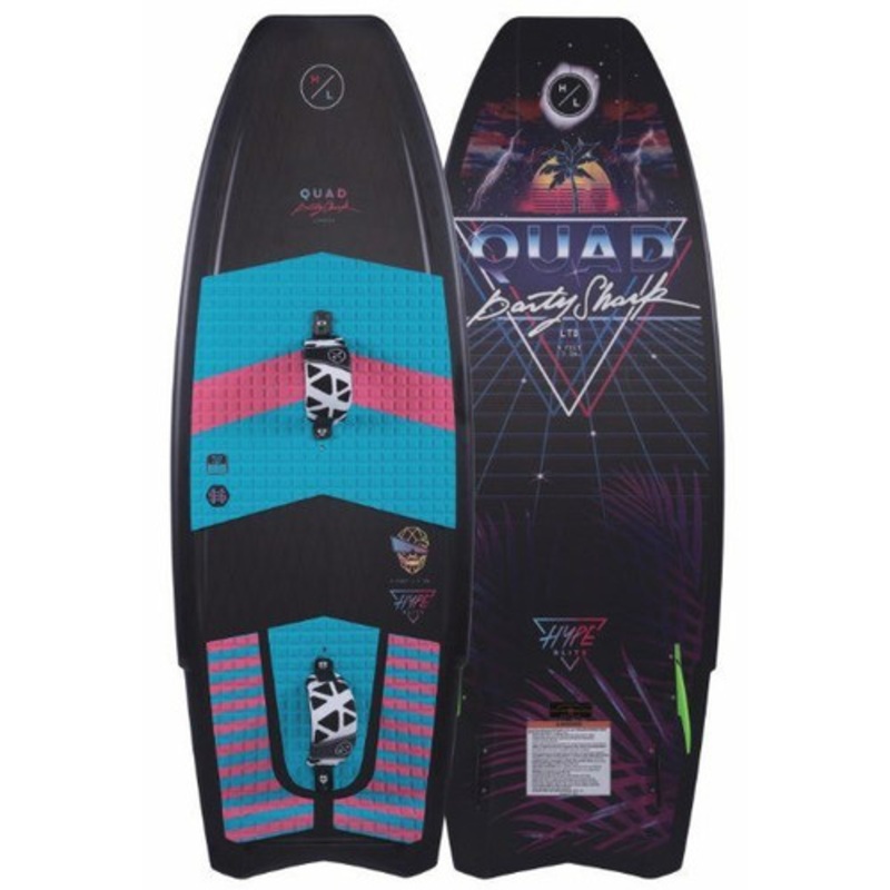 Hyperlite Quad Party Shark Wakesurf Board 2019