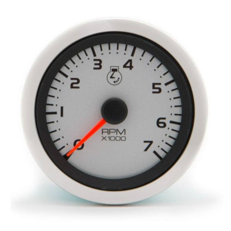 Sierra 65535P Argent Pro Series 7K Tachometer