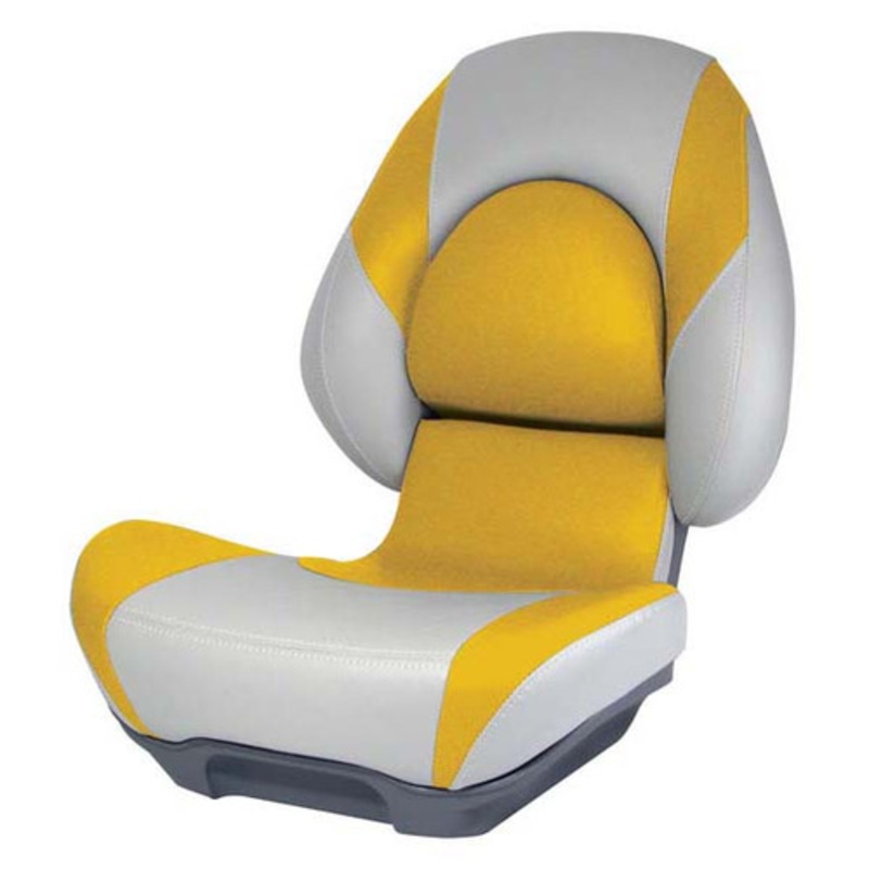 Attwood SAS Centric II Fully Upholstered Seat – Grey Base Color