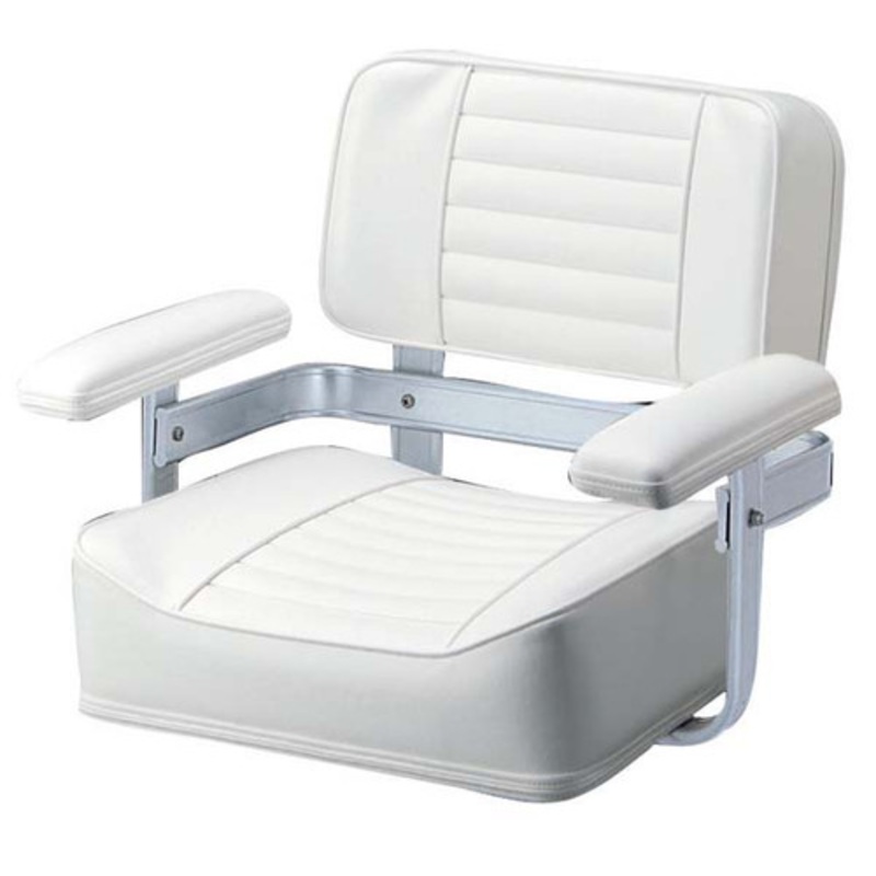 Garelick Heavy Duty Helm Seat White