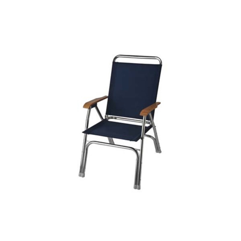 Garelick High Back Deck Chair – Navy