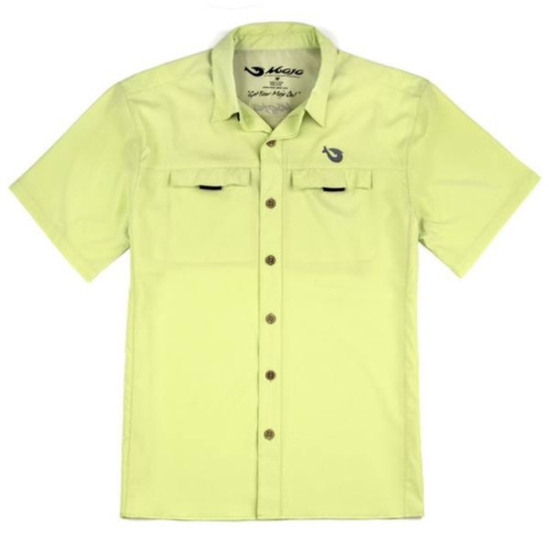 Mojo Mr. Big Short Sleeve Performance Vented Shirt – Mint