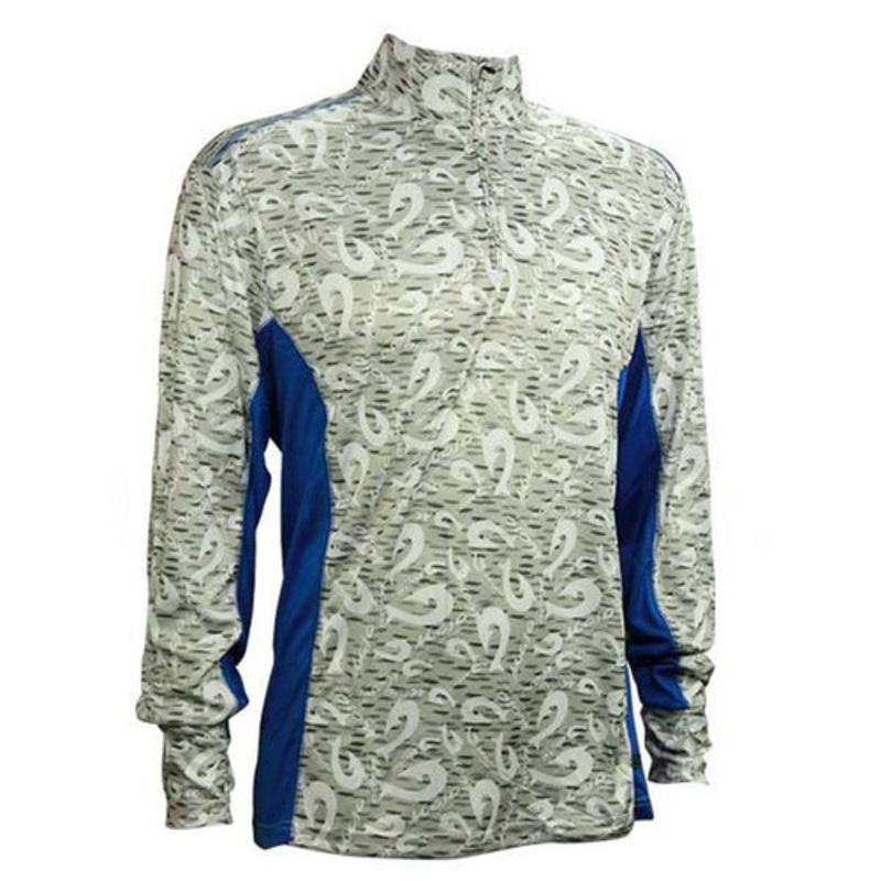 Mojo Ultimate Guide 1/4 Zip Performance Shirt – Hook Blue