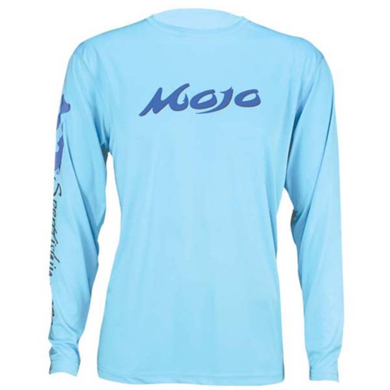 Mojo Wireman Long Sleeve Shirt – Lite Blue