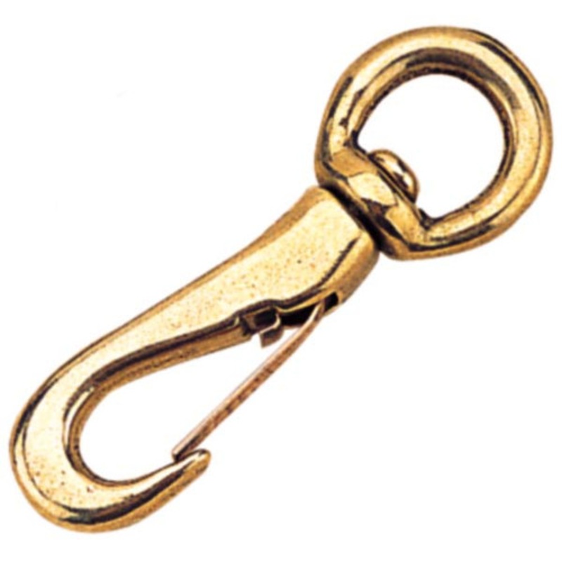 Sea Dog Bronze Swivel Eye Baby Snap – Pair