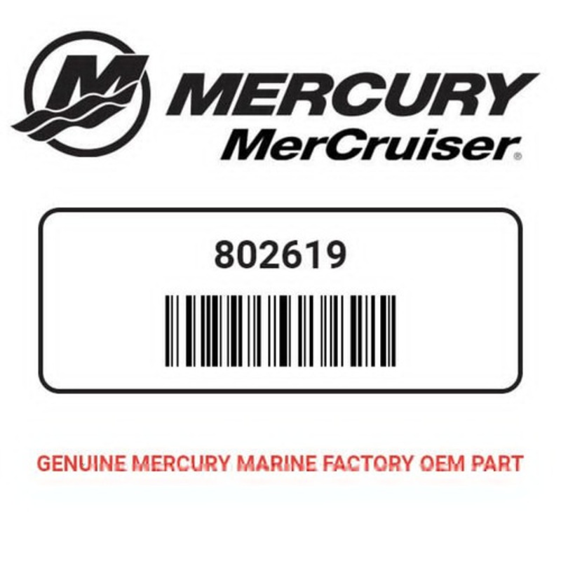 Mercury – Mercruiser 10-802619 Bolt