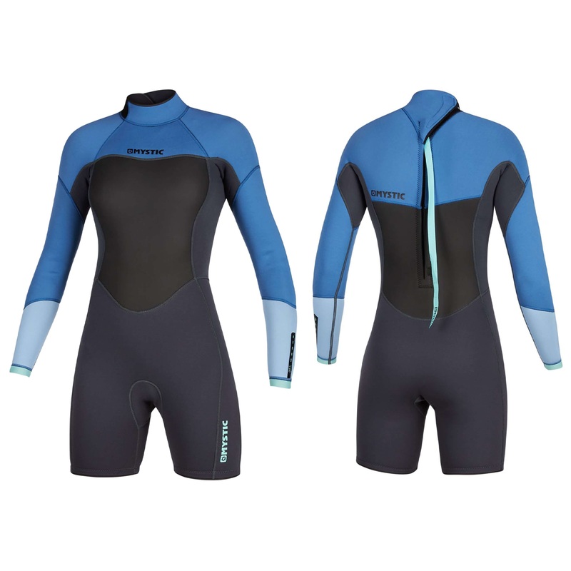 2020 Mystic Brand Longarm 3/2MM Women’s Shorty Wetsuit