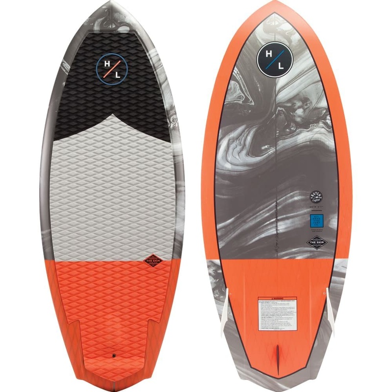 Hyperlite Shim Wakesurf Board|5′ 3″ / 63″|4′ 7″ / 55″