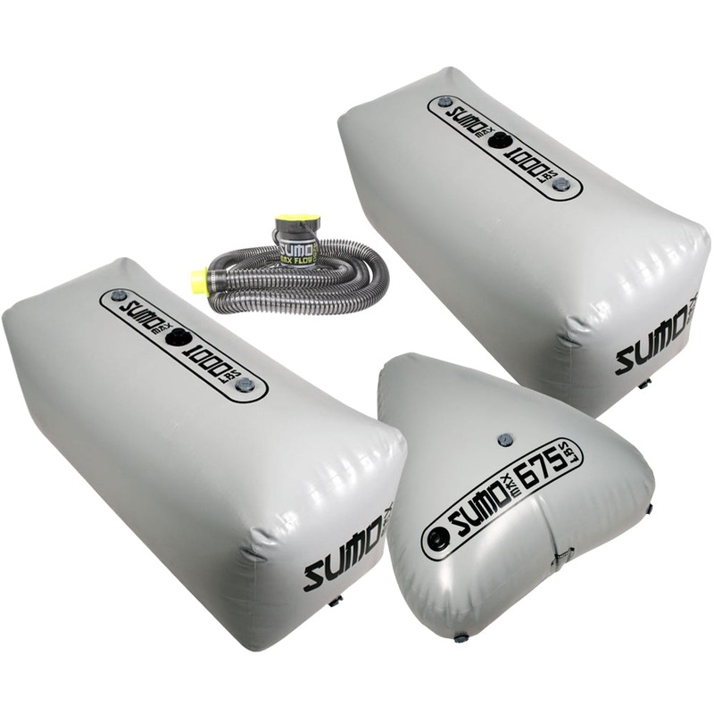 Straight Line Sumo Max 1000 x2, 675 Bow Bag, and Max Flow Pump (2,675 lb)