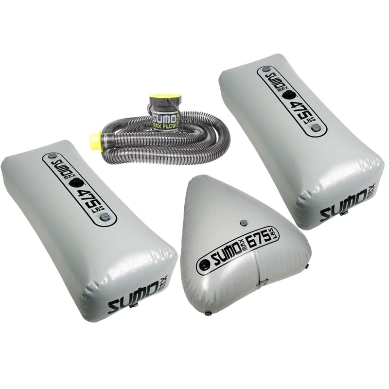 Straight Line Sumo Max 475 x2, 675 Bow Bag, and Max Flow Pump (1,625 lb)