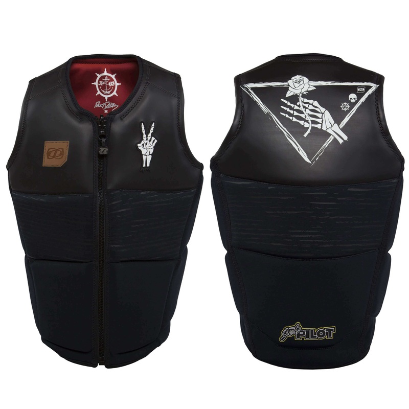 Jetpilot Rathy Comp Vest|XS|XL|S|L|M|Black/Blue|Black