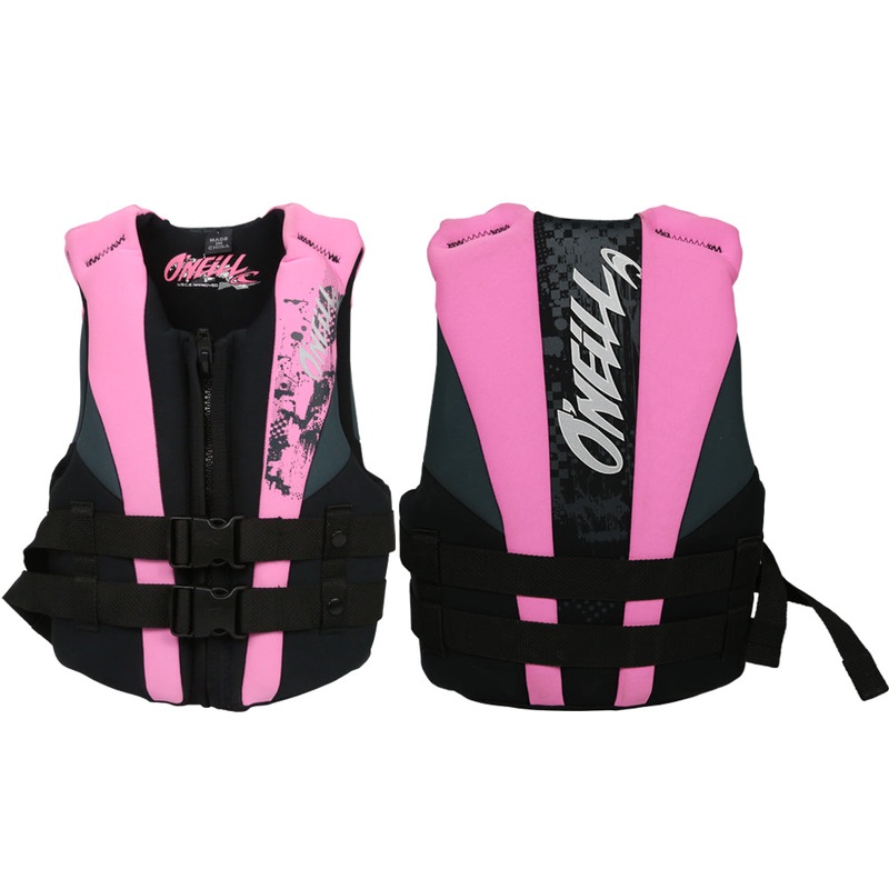 O’Neill Girl’s CGA Life Jacket Youth 50-90 Lbs. (BLEM)