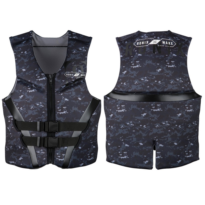 Ronix Covert CGA Life Jacket|3XL|2XL|XL|L|M|S|Black