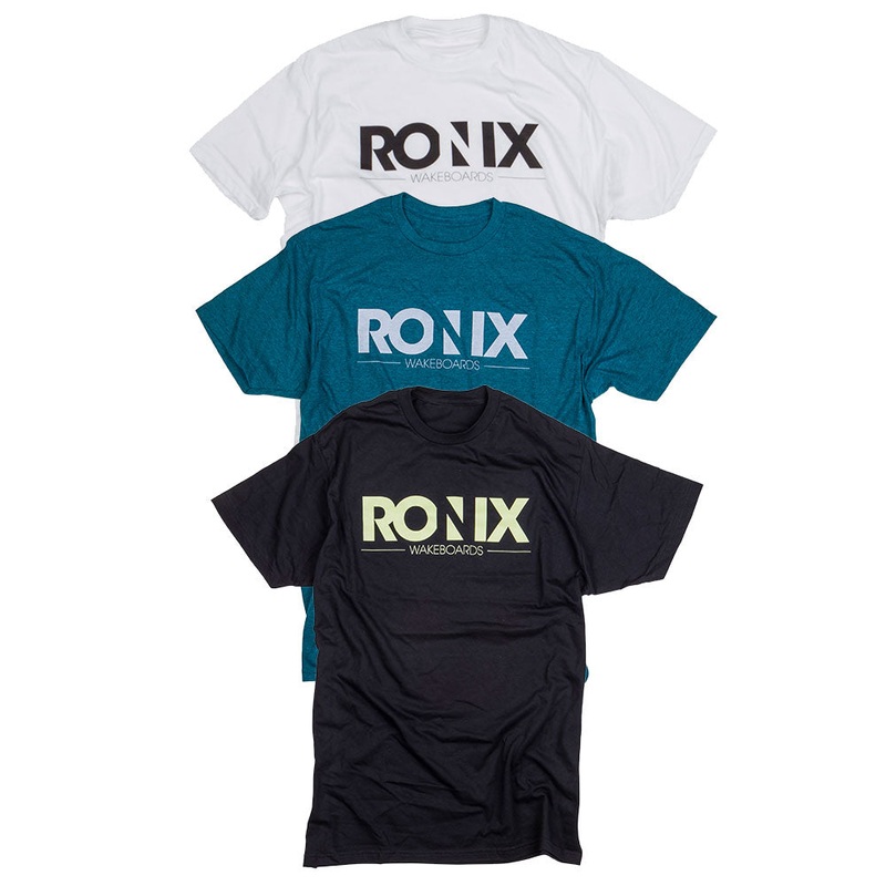 Ronix Megacorp T-Shirt|S|M|L|XL|2XL|Black|White|Teal
