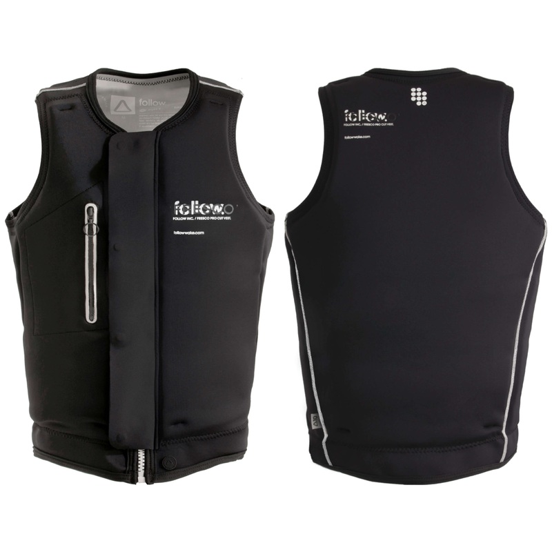 2021 Follow Fresco Comp Vest|Teen|XS|S|M|L|XL|2XL|Black|White|Gray