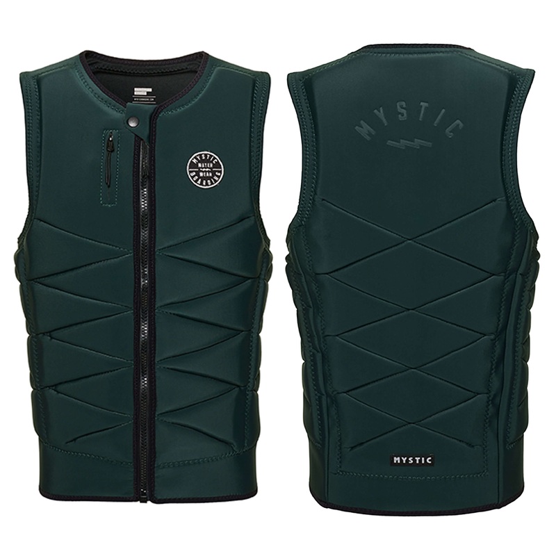 2023 Mystic Outlaw Comp Vest|XS|S|M|L|XL|2XL|Green|Black