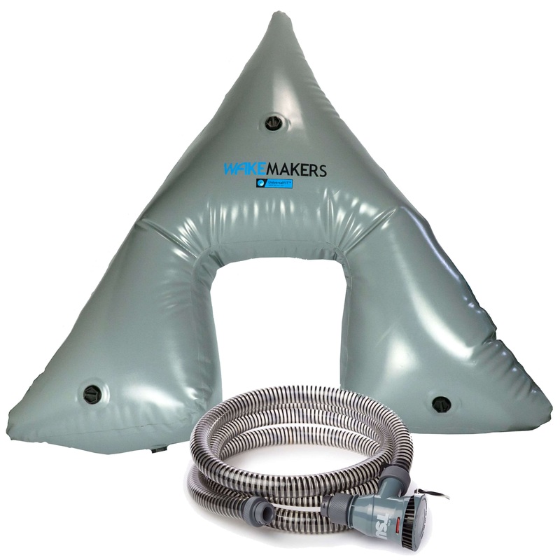 WakeMAKERS V-Shape Bow Ballast Bag & P12-170 Pump (300-600lbs)