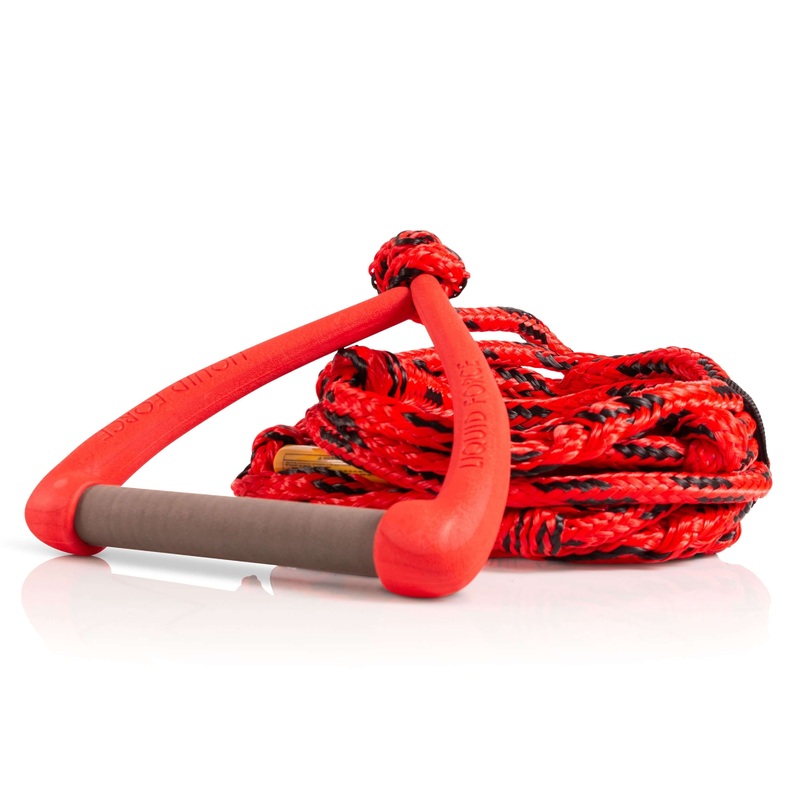 Liquid Force DLX Surf Rope|Rasta|Red