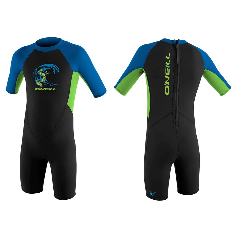 O’Neill Toddler Reactor-2 2MM Back Zip S/S Spring Wetsuit