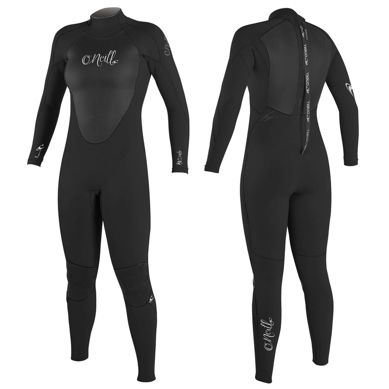 O’Neill Women’s Epic 4/3MM Back Zip Full Wetsuit