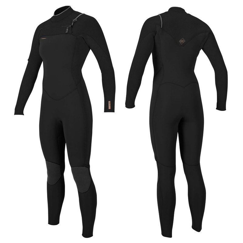O’Neill Women’s Hyperfreak 3/2 Chest Zip Full Wetsuit