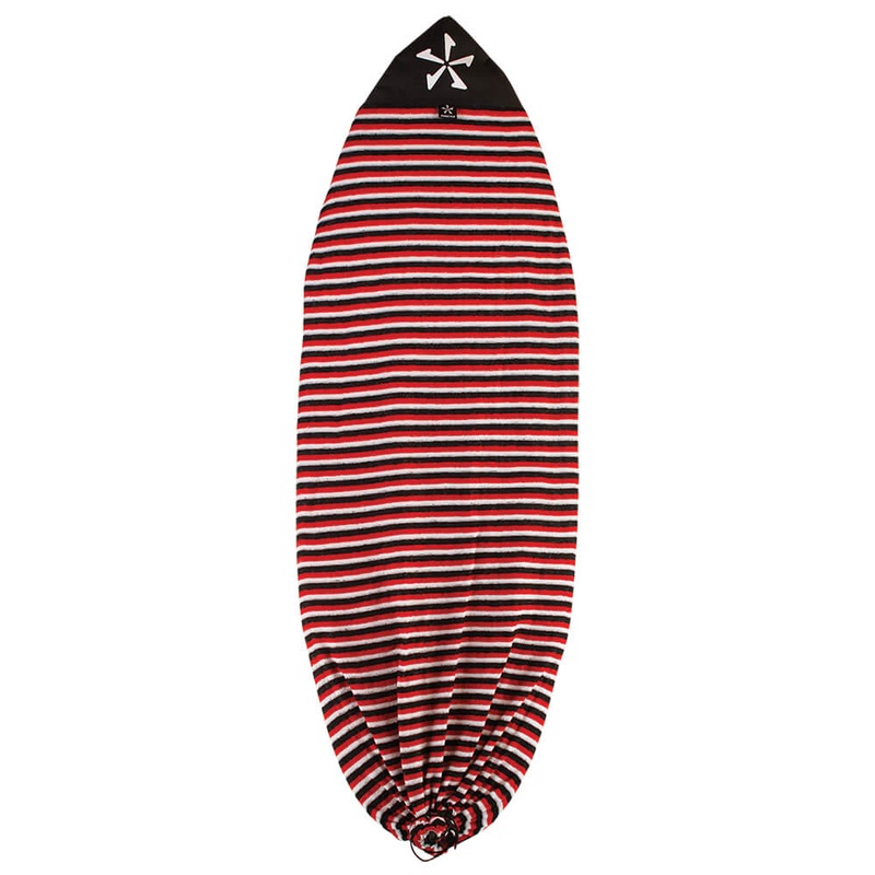 Phase 5 Board Sock|Boards up to 4′ 3″ / 51″|Boards up to 4′ 10″ / 58″|Boards up to 5′ 8″ / 68″|Red|Gray/Green