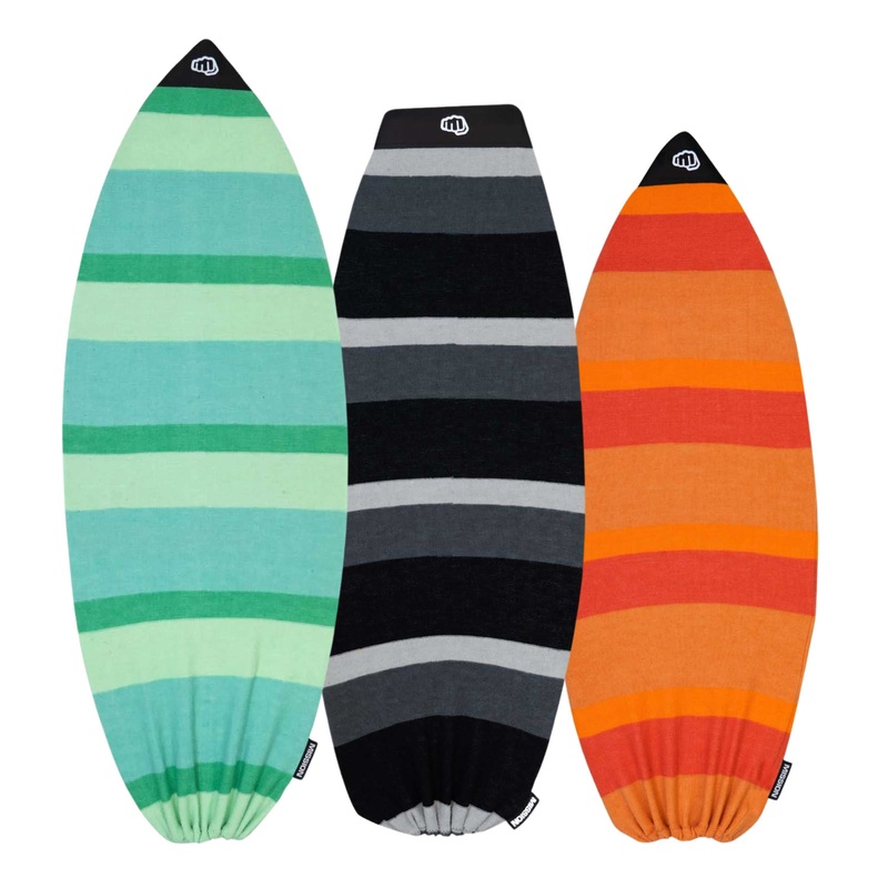 Mission Classic Board Sock|Boards up to 4′ 9″ / 57″ – Snub Nose|Boards up to 5′ 4″ / 64″ – Traditional Point Nose|Boards up to 4′ 7″ / 55″ – Traditional Point Nose|White/Black|Orange|Green