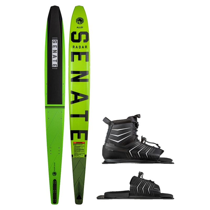 Radar Senate Alloy / Vector ARTP Waker Ski Package