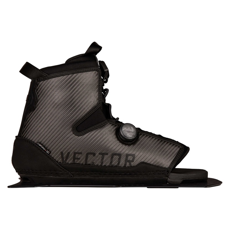 2026 Radar Carbitex Vector BOA Aluminum Plate Water Ski Boot