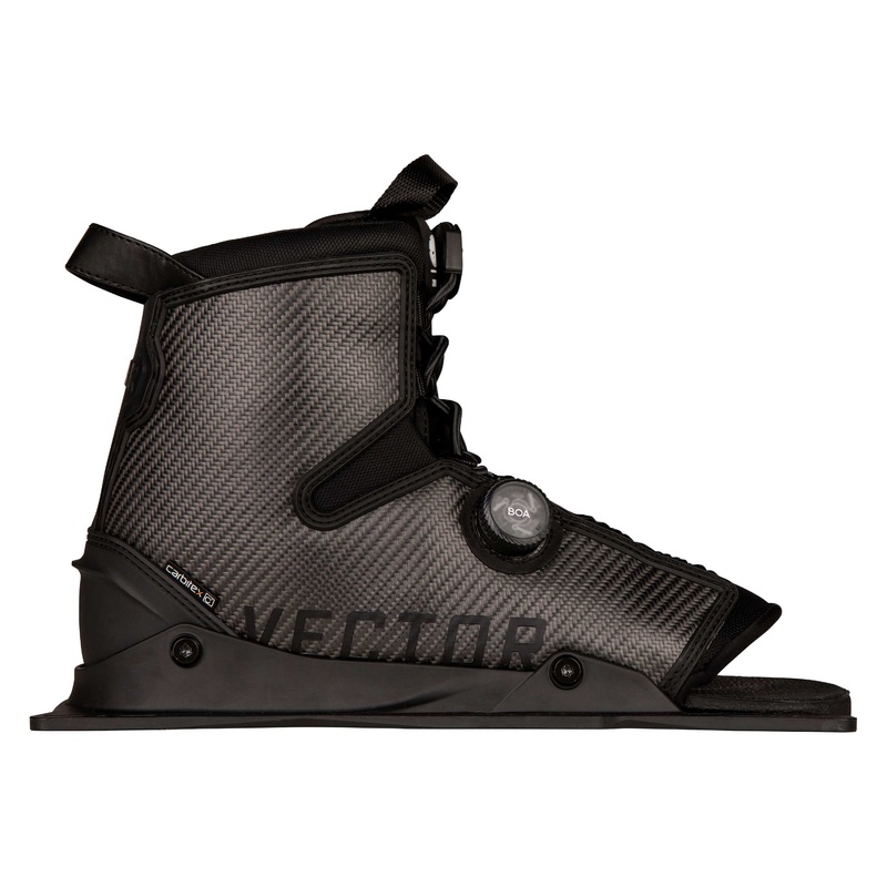 2026 Radar Carbitex Vector BOA Feather Frame Water Ski Boot