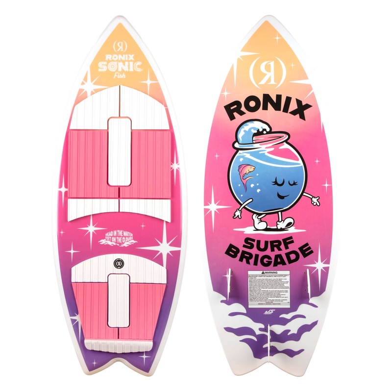 2026 Ronix Super Sonic Space Odyssey Girl’s Fish Wakesurf Board