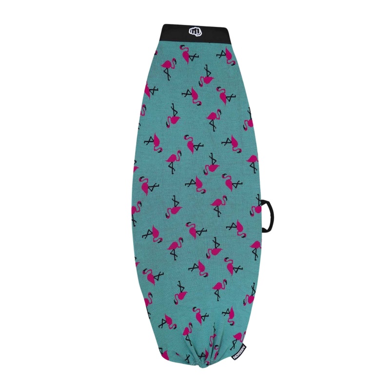 Mission Deluxe Board Sock|Boards up to 4′ 9″ / 57″ – Snub Nose|Boards up to 5′ 4″ / 64″ – Traditional Point Nose|Boards up to 4′ 7″ / 55″ – Traditional Point Nose|Banana Leaf|Flamingo|Quack|Fish|Maze|Camo