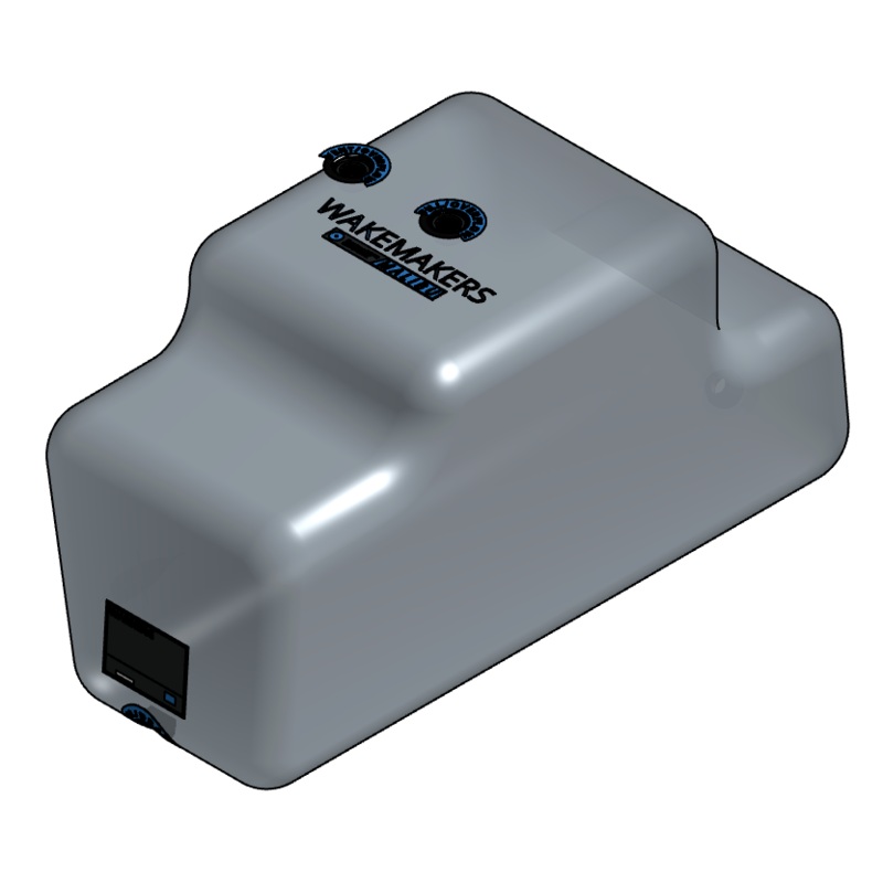 WakeMAKERS CustomFIT – Malibu Plug-and-Play L Tank – Small Port Stern – 475lbs