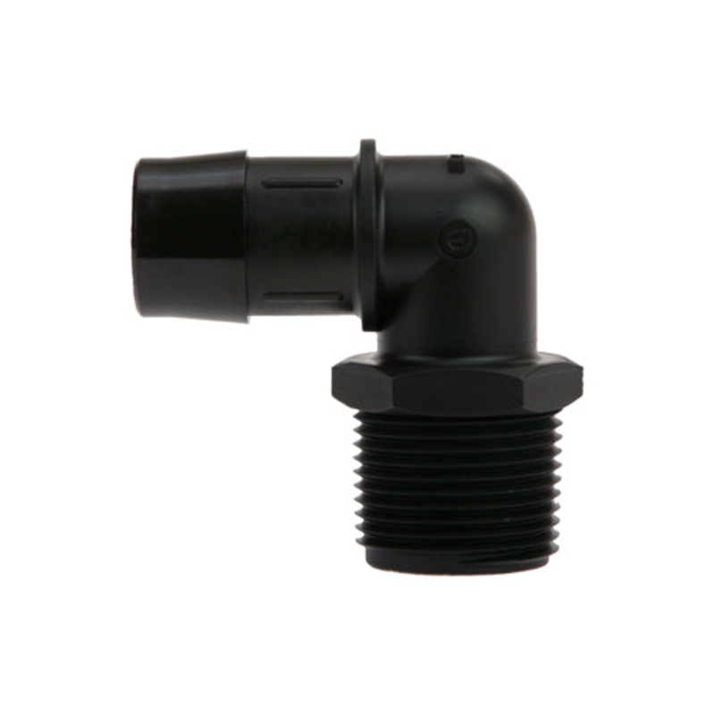 WakeMAKERS 1 Thread x 1 Hose Barb Elbow