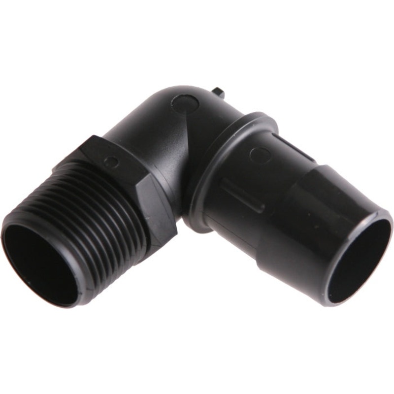 WakeMAKERS 3/4 Thread x 1 Hose Barb Elbow