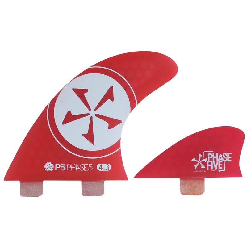 Phase 5 Quad 4.3 Fin Set