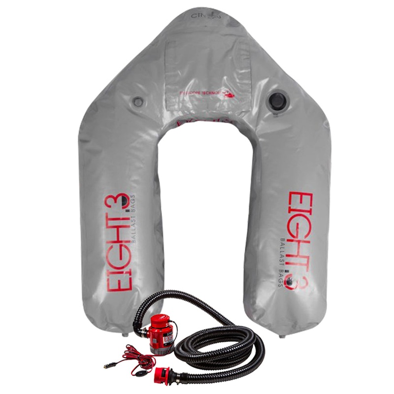 Eight.3 Telescope 500 U Bow Bag & 3700GPH Telescope Pump Combo