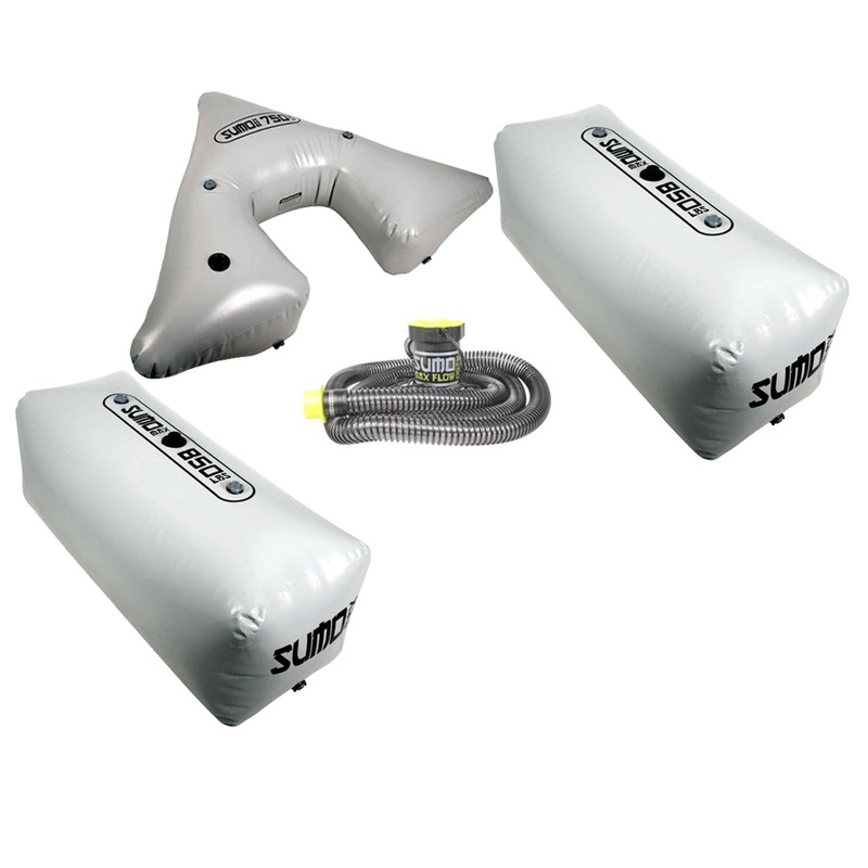 Straight Line Sumo Max 850 X2, 750 Bow Bag, and Max Flow Pump (2,450 lb)