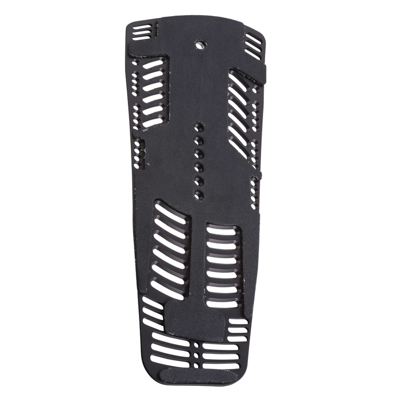 Radar Aluminum Rear Boot Plate w/Bar