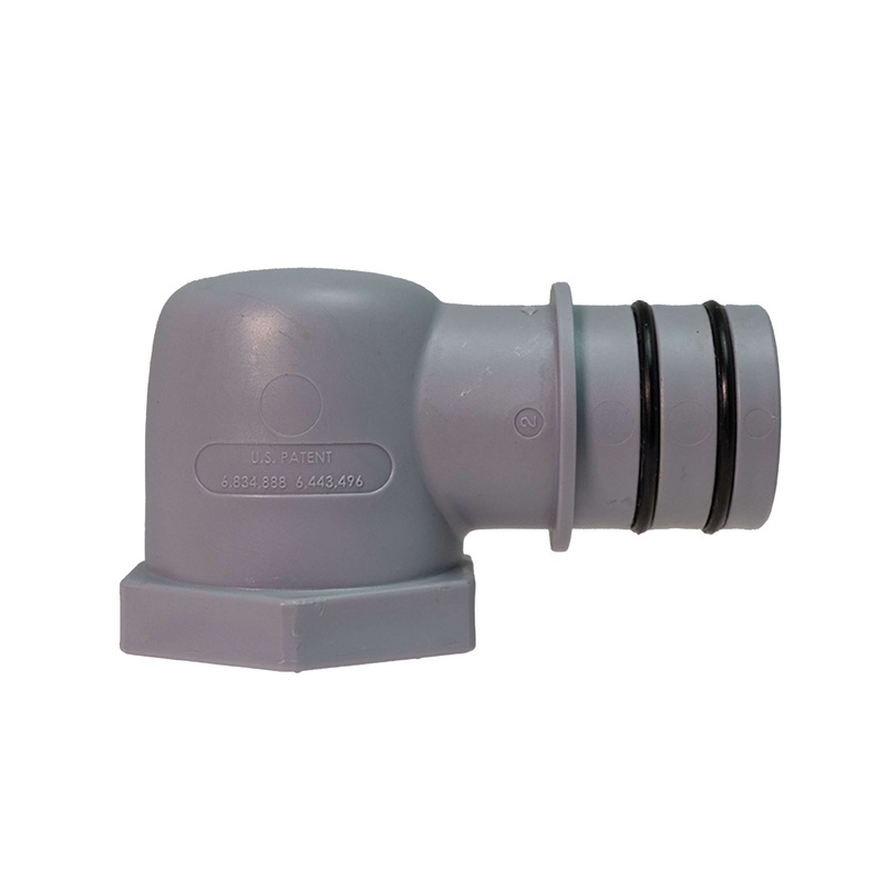1-1/2 Qwik-Lok Male x 1-1/2 12 UNF Female Elbow Fitting