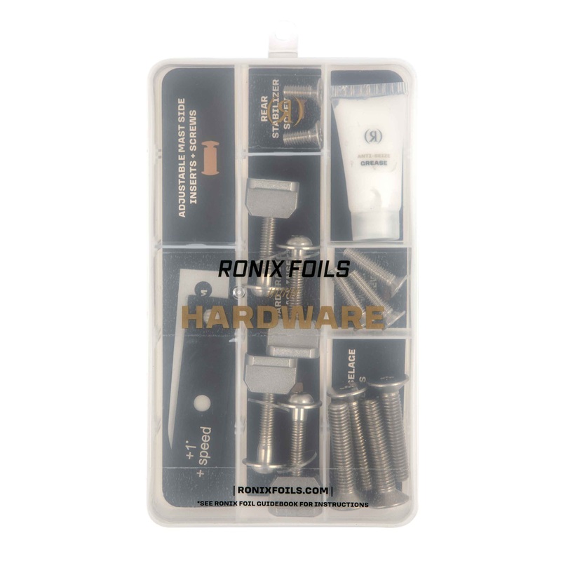 Ronix Complete Foil Kit Hardware With Case – Shadow Carbon Mast