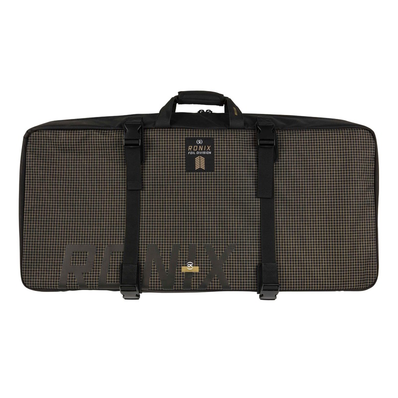 Ronix Foil Kit Padded Case – Alloy / Hybrid Carbon Series – Black / Gold