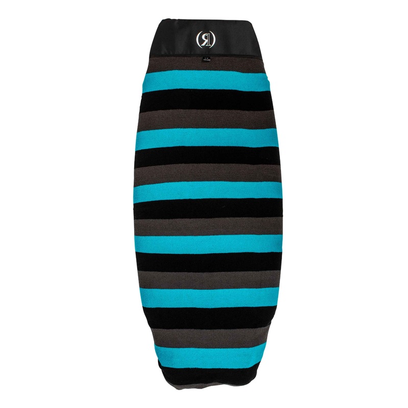 Ronix Surf Sock – Wide Nose – Aqua Blue/ Black / Grey – Up To 6′