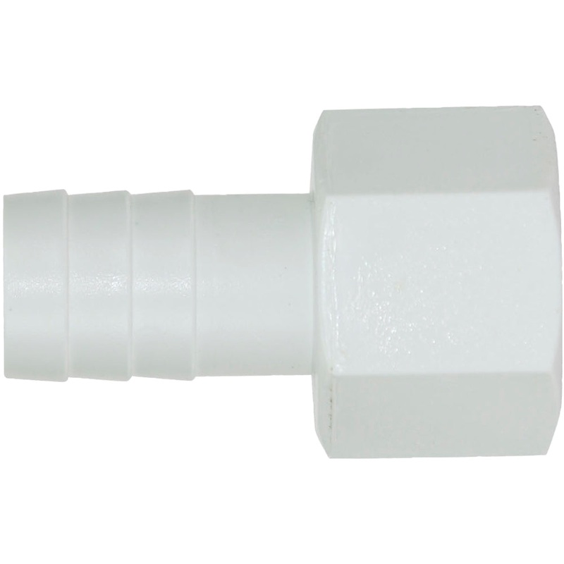Attwood 1-3/8 Thread x 3/4 Hose Barb Straight Fitting