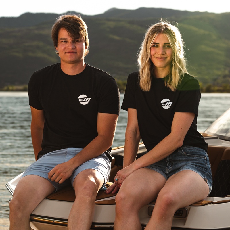 Malibu Monochrome Tee|Small|Medium|Large|X-Large|2X-Large|Black|White