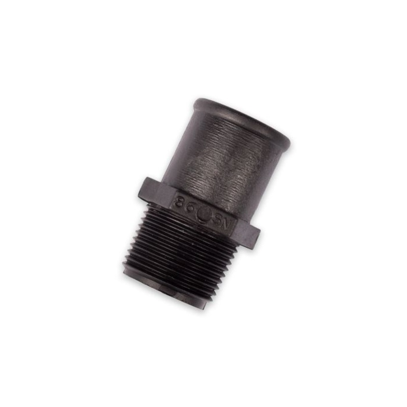 FITTING 3/4NPT X1 NYLON STR