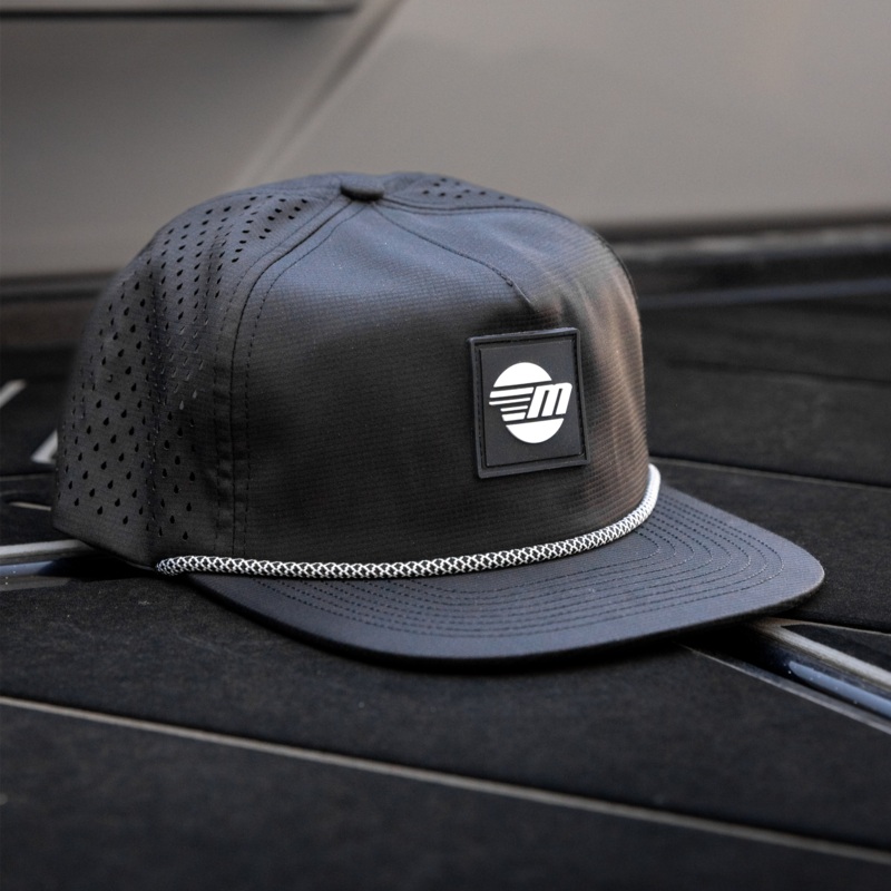 Malibu Dockside Hat|Black W/Black Patch|Gray W/White Patch|Gray W/Gray Patch