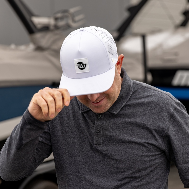 Malibu Swell Hat|Black|White